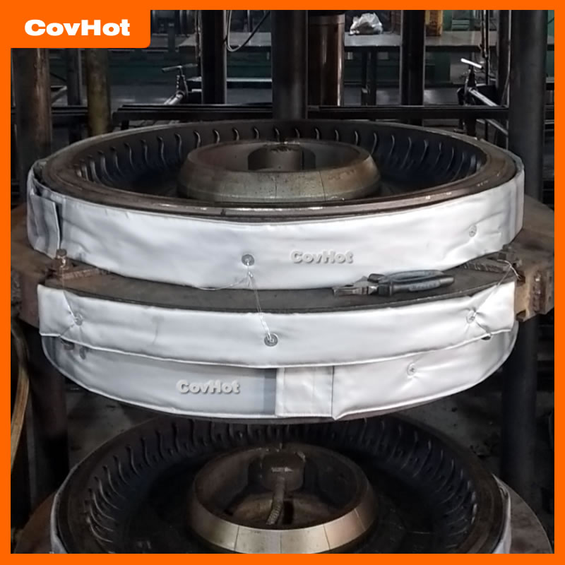 硫化机节能保温衣 轮胎厂适用 硫化模具保温 尺寸定制