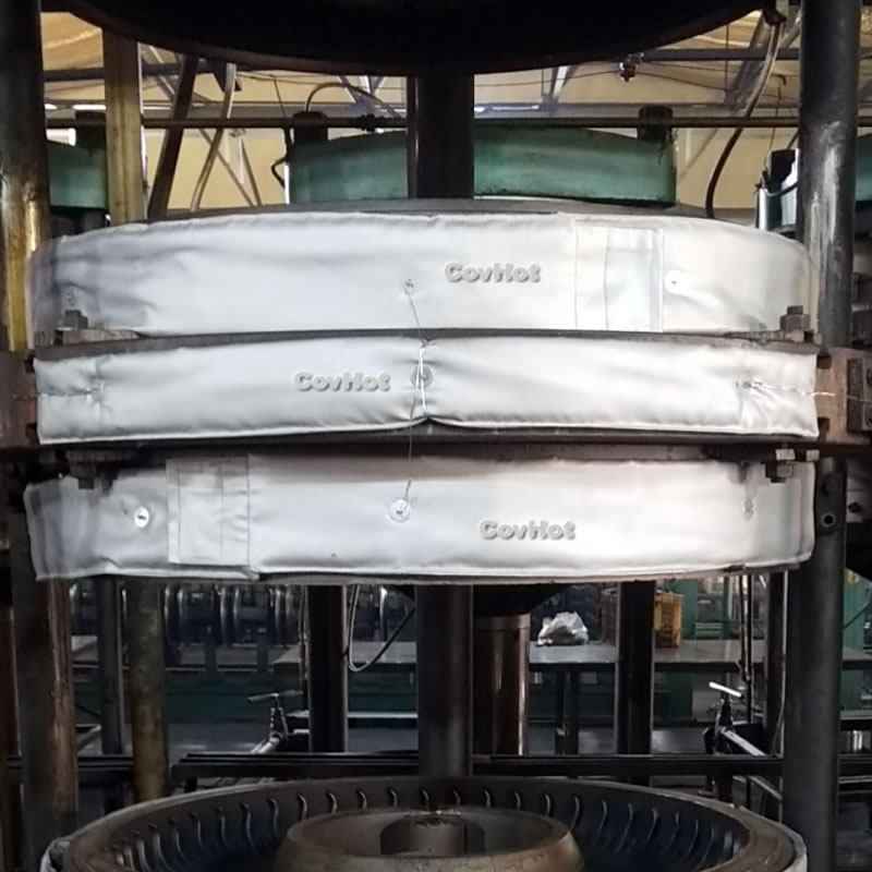 山东轮胎厂 硫化机保温项目案例