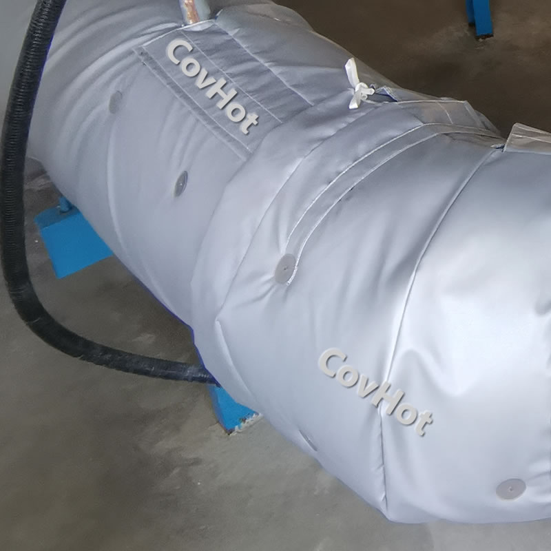 冬季管道可拆卸防冻保温衣 维护设备稳定运行 橡塑保温管 可重复使用