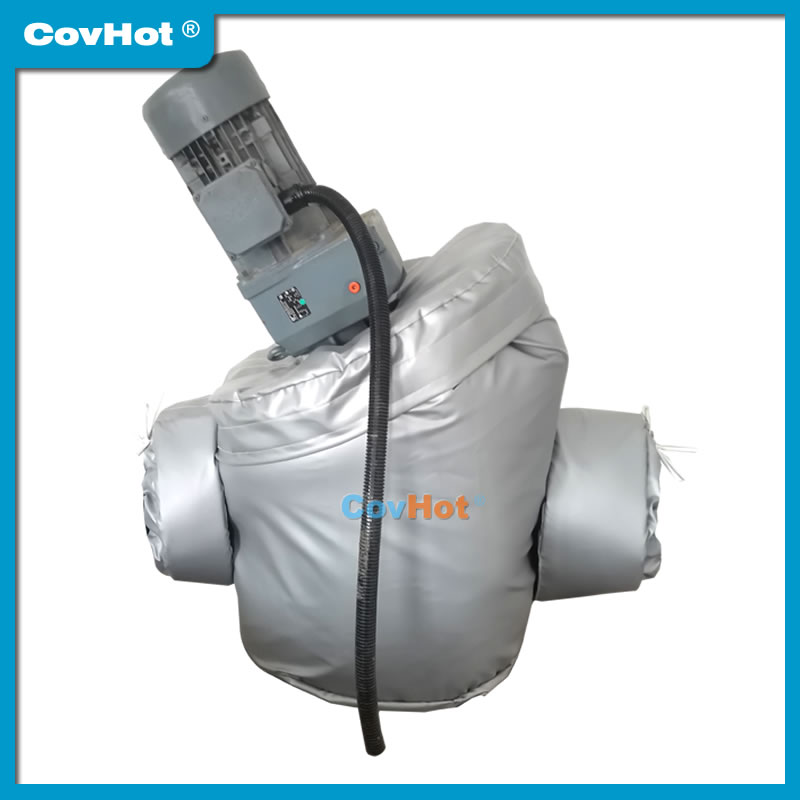 可拆卸泵保温套 冬季设备防冻 可加伴热 尺寸定制 现场测量